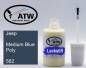 Preview: Jeep, Medium Blue Poly, 562: 20ml Lackstift, von ATW Autoteile West.